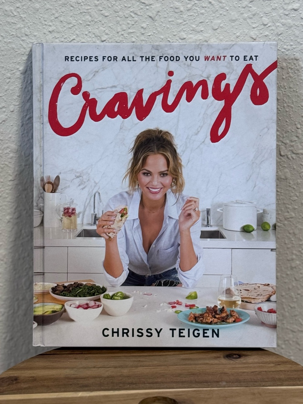 Cravings by Chrissy Teigen Hardcover Cookbook Recipes for All the Food You Want